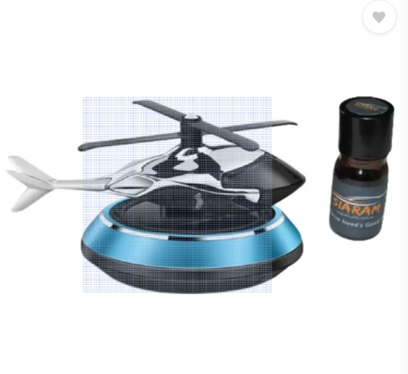 Car Air Freshener Solar Rotating Helicopter Rotating