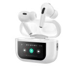 Bluetooth wireless earpod with display